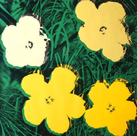 Andy Warhol, Bloemen (1970)